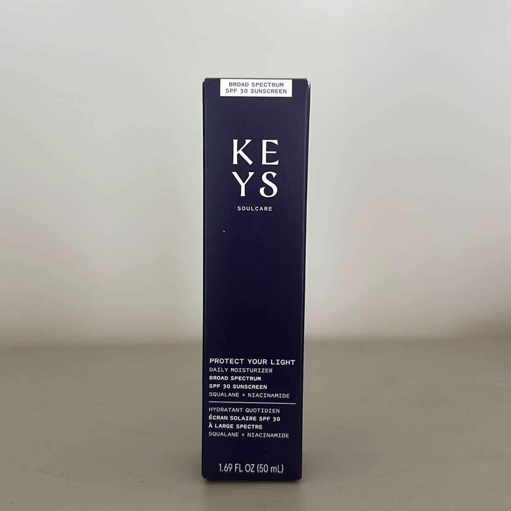 KEYS Protect Your Light Facial Moisturizer with 30SPF by Alicia Keys NIB
